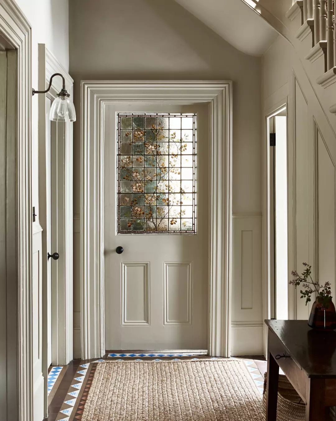 Period timber entrance door restoration